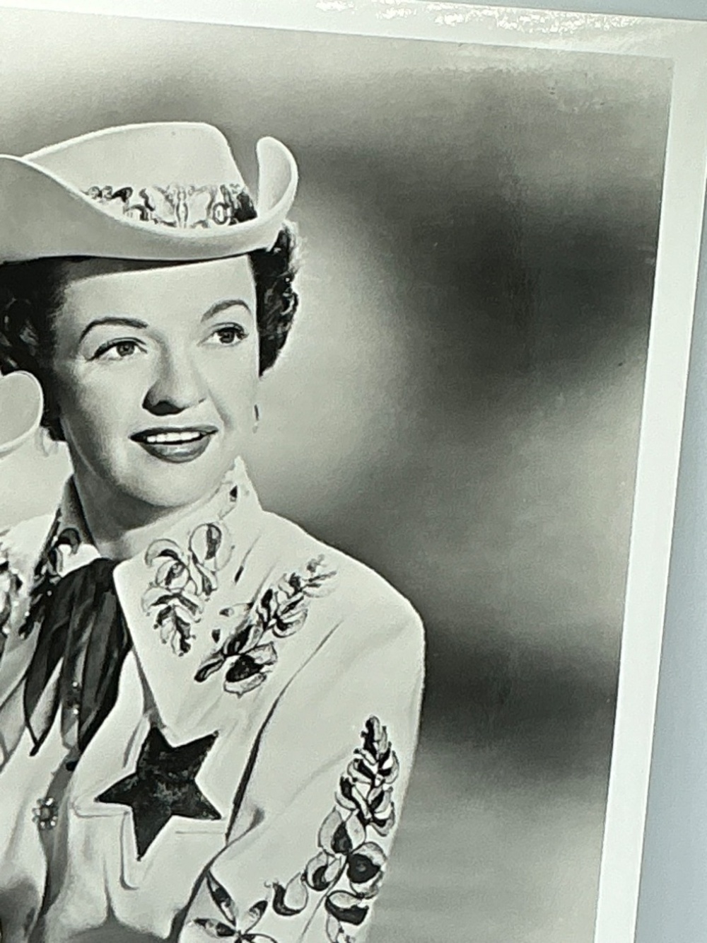Roy Rogers & Dale Evans 8x10 Black & White Western Promo Photo King of Cowboys - Picture 3 of 6